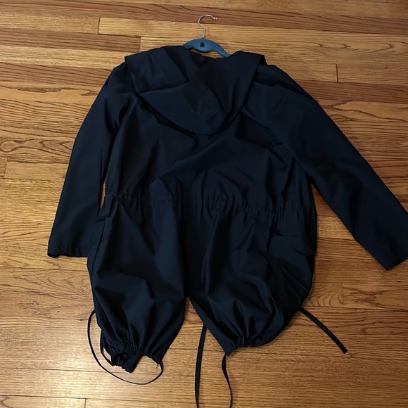 Eileen Fisher Woman’s Black Rain Jacket Size S - Picture 5 of 6